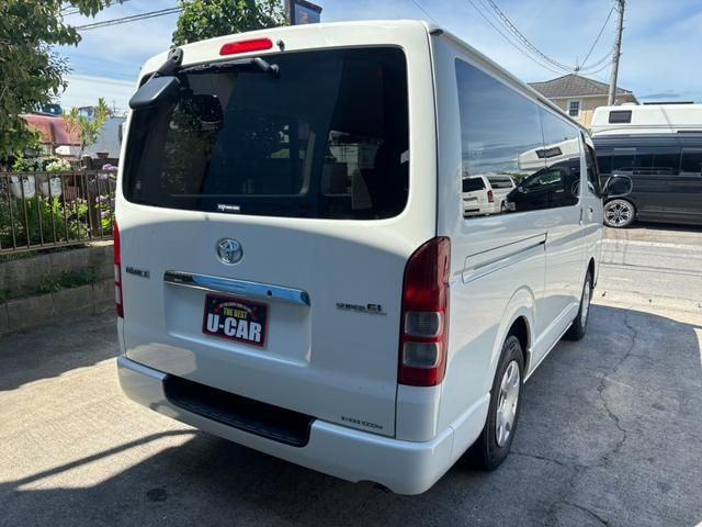 Toyota HiAce sourced from Japan, rear view