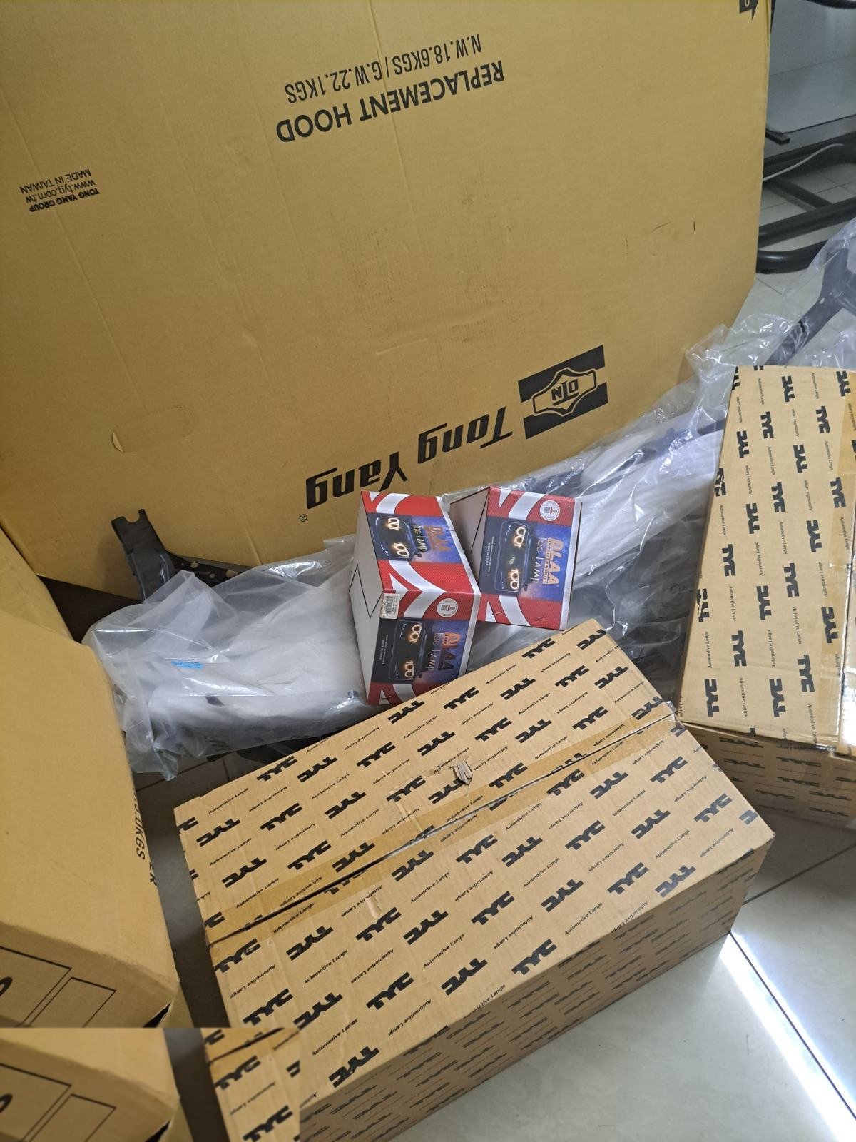 Spare parts in stock at Afripart Sourcing